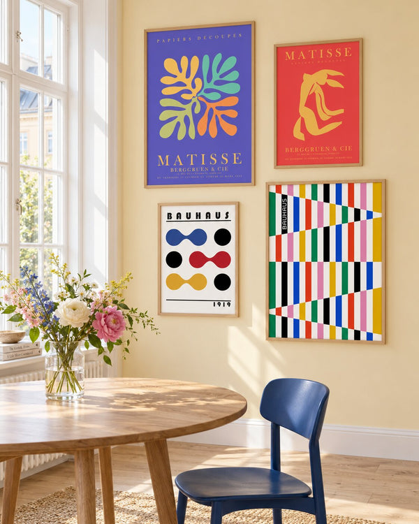 Kleurrijke posters