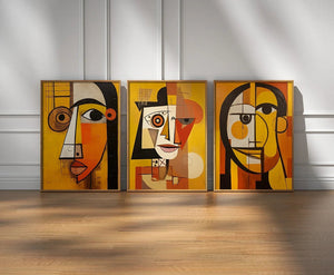 De 3 Selvportrætter - Picasso Plakater
