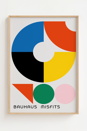 Bauhaus Misfits Plakat
