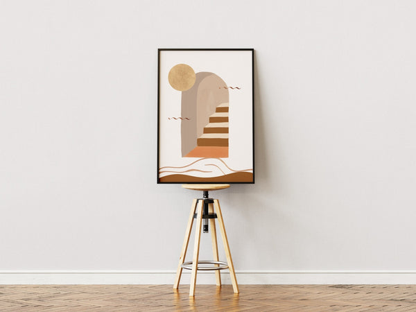 Abstract Doorway Plakat