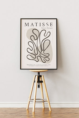 Abstract Matisse Plakat