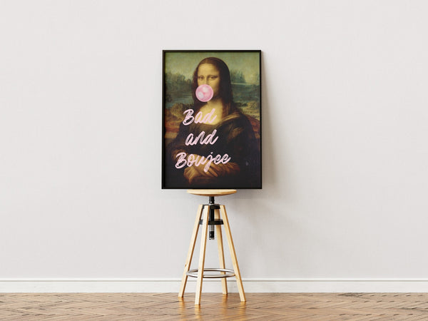 Bad & Boujee - Mona lisa Plakat