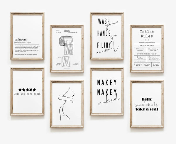 Bathroom Definition Poster