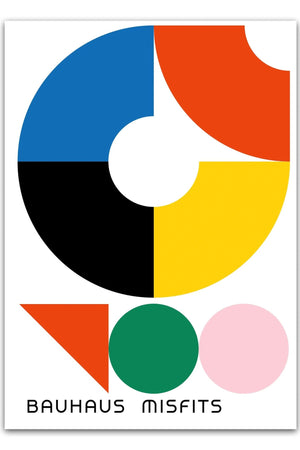 Bauhaus Misfits Plakat