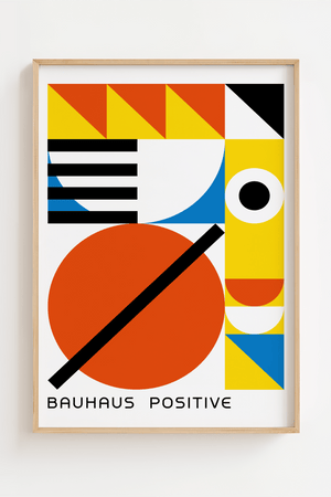 Bauhaus Positive Plakat