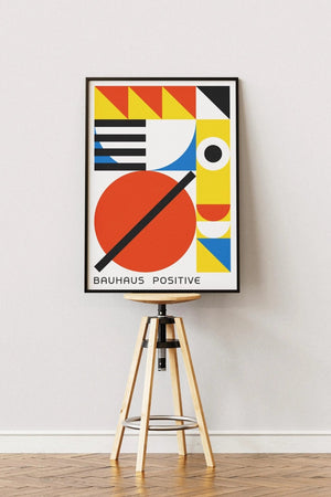 Bauhaus Juli-Sept 1923 Ellens ShopBauhaus Positive Plakat