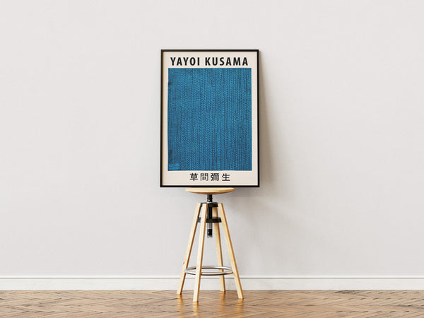 Yayoi Blue Carpet - Foreign Styled Posters