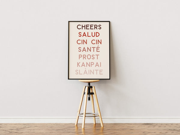 Cheers – Cheers Poster in Multiple Languages Poster