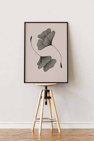 Double Flower Plakat