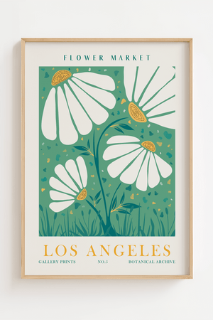Flower Market Los Angeles No.5 Plakat