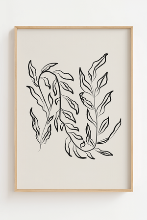 Galerie Flower Plakat