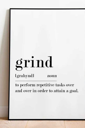 Grind Definition Ellens Shop