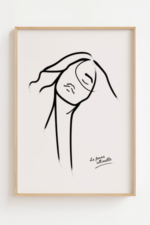 La Femme - Silhouette Plakat