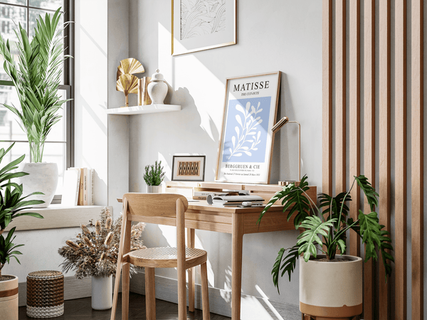 Matisse Plakat | "Light Blue Flower" Poster - Ellensshop.dk