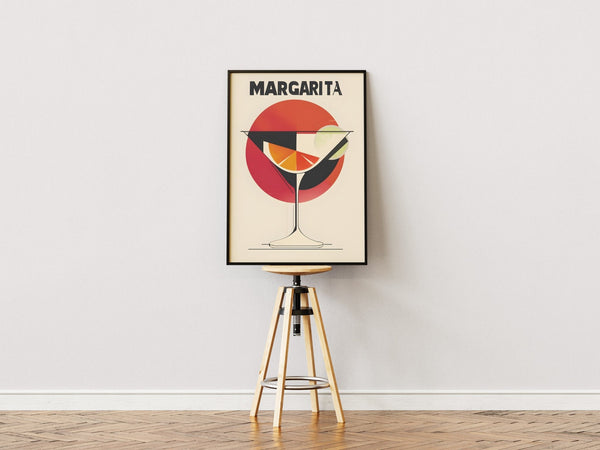 Margarita Retro Poster