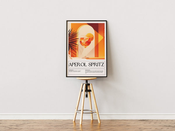 Martinez Cocktail Poster