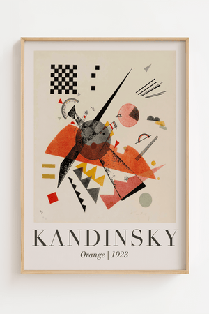 Orange – Kandinsky Plakat