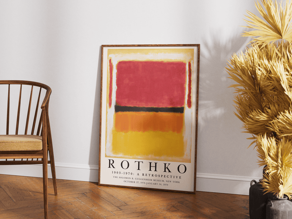 Mark Rothko var en af de mest betydningsfulde abstrakte ekspressionister, kendt for sine dybdegående farvefelter og stemningsfulde kompositioner.