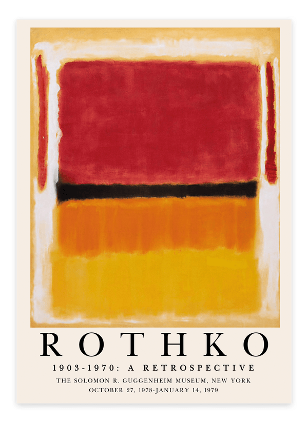 Mark Rothko var en af de mest betydningsfulde abstrakte ekspressionister, kendt for sine dybdegående farvefelter og stemningsfulde kompositioner.