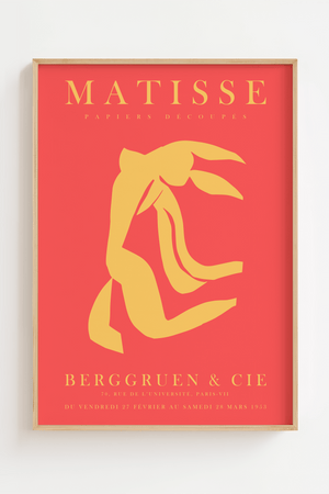 Rue De L'Univeritet Orange Plakat