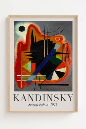 Several Points - Kandinsky Plakat
