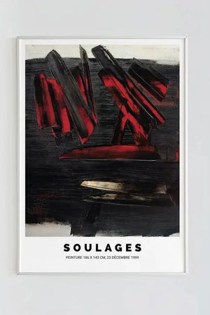 Soulages Red Hour Ellens Shop