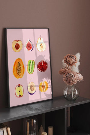 Vulva Frugt Plakat