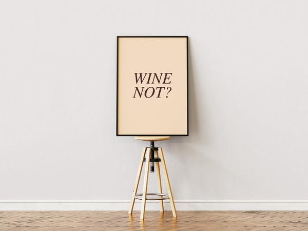 Wine Not? Poster