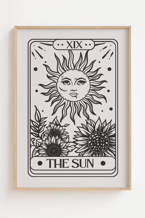 XIX The Sun Plakat