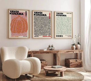 Japanske Plakater Billedvægg¨