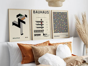 Bauhaus Patterns Billedvæg