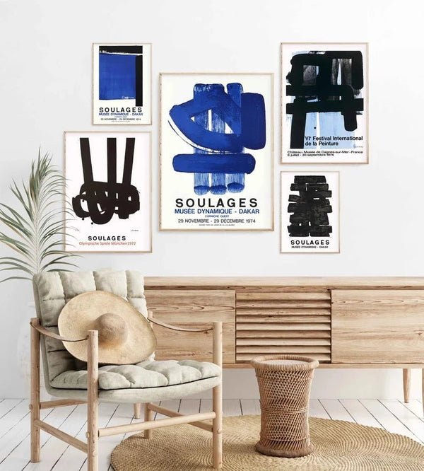 Pierre Soulages Posters
