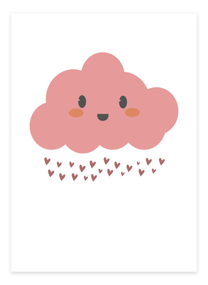 Kærlighedssky Børneplakat