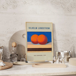 Two Oranges 1933 - Vilhelm Lundstrøm Plakat