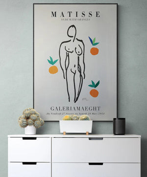 Made with Oranges - Matisse Plakat | Farverig & Ikonisk Kunst