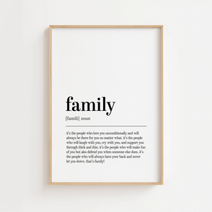Family - Citatplakat