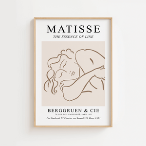 The Essence of Line – Matisse Plakat | Elegant Stregkunst

