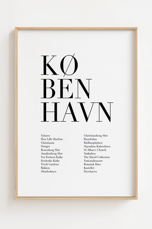 København By - Plakat