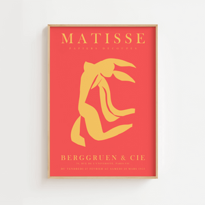 Rue De L'Univeritet Orange Plakat