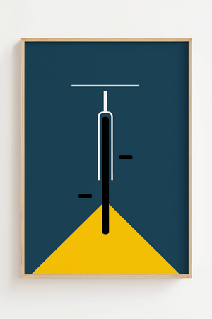 Bauhaus Bicycle Plakat