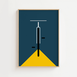 Bauhaus Bicycle Plakat