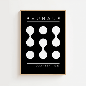 Bauhaus White Spots Plakat