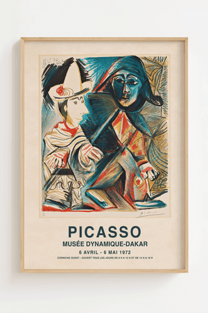 Picasso Poster & frame - Museum Art Poster
