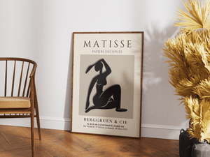 Black Madame - Matisse Plakat | Tidløs & Stilren Kunst