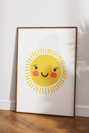 Sol Plakat til børn