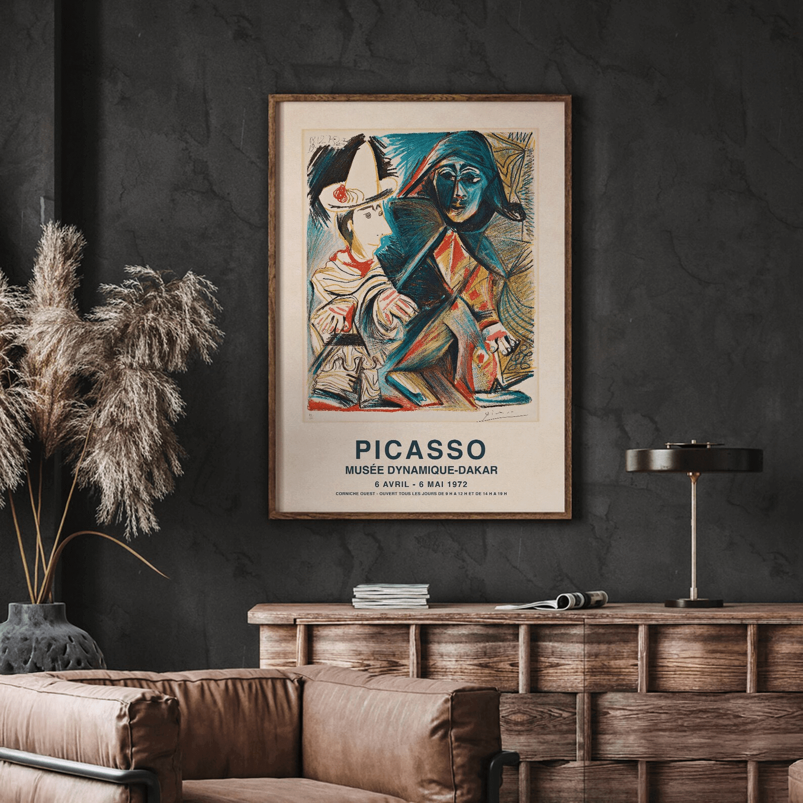 Musée Dynamique – Picasso Poster in colors Musée Dynamique – Picasso Poster in colors