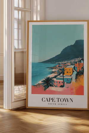 Cape Town Sydafrika – Byplakat