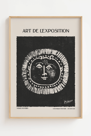 Céramique Soleil – Picasso Plakat