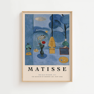 The Blue Window - Matisse Plakat