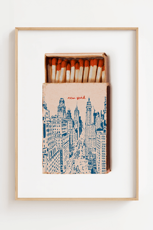 New York Tændstikæske – Plakat